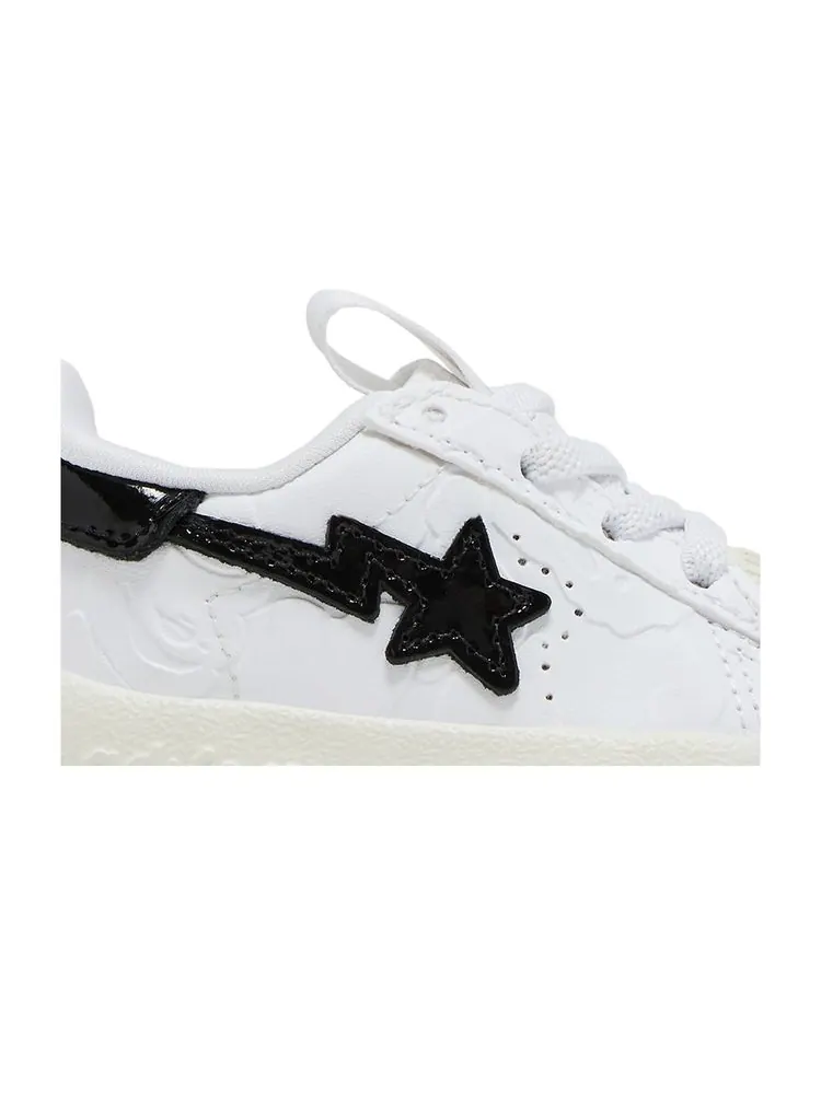 Кроссовки BAPE x Superstar 360 I 'White Black' — изображение 2 из 8, белый черный