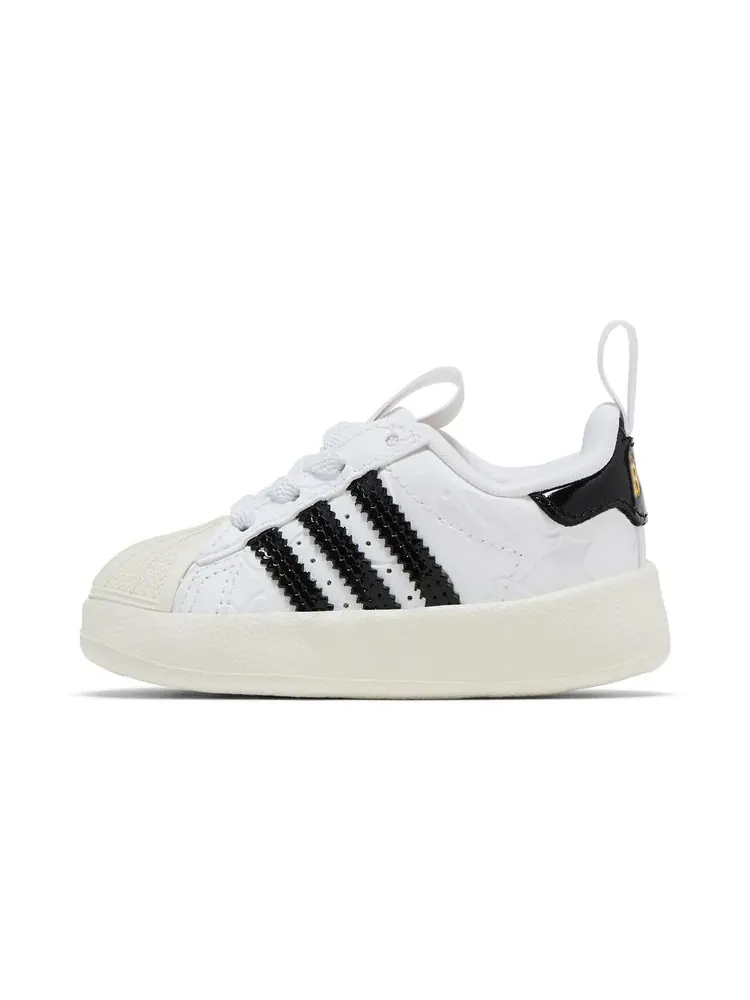 Кроссовки BAPE x Superstar 360 I 'White Black' — изображение 3 из 8, белый черный