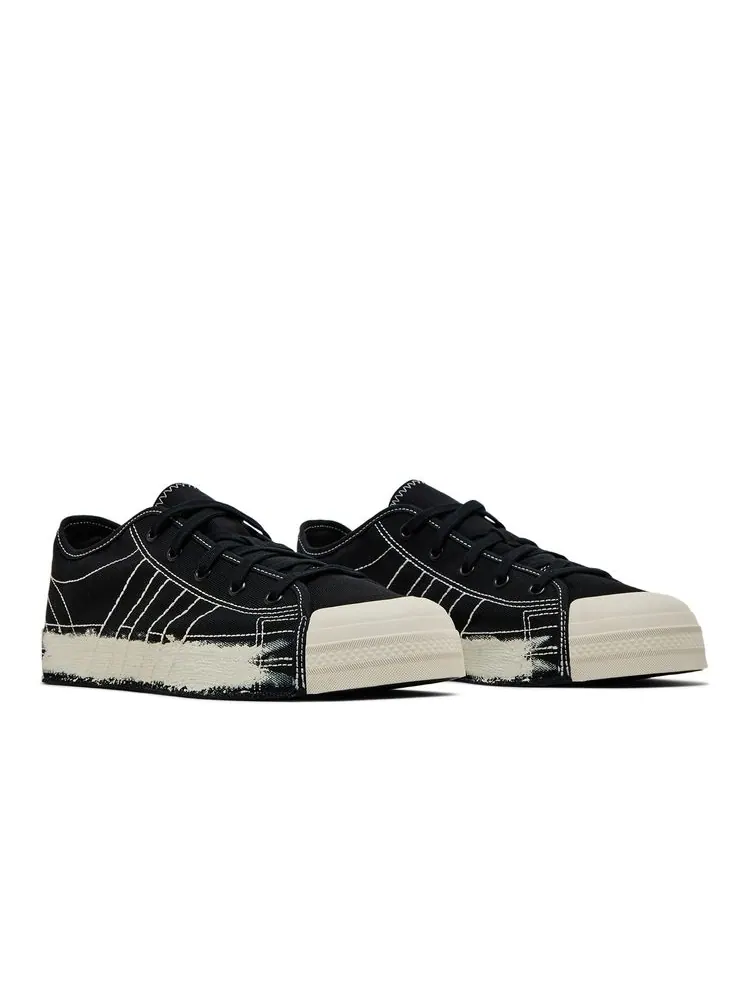 Кроссовки Y-3 Nizza Low 'Black Talc' — изображение 8 из 8, черный