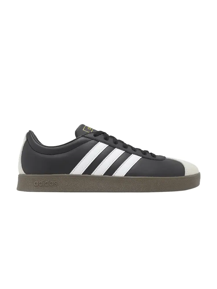 Кроссовки adidas VL Court Classic 'Black White Gum' — изображение 1 из 1, черный/белый