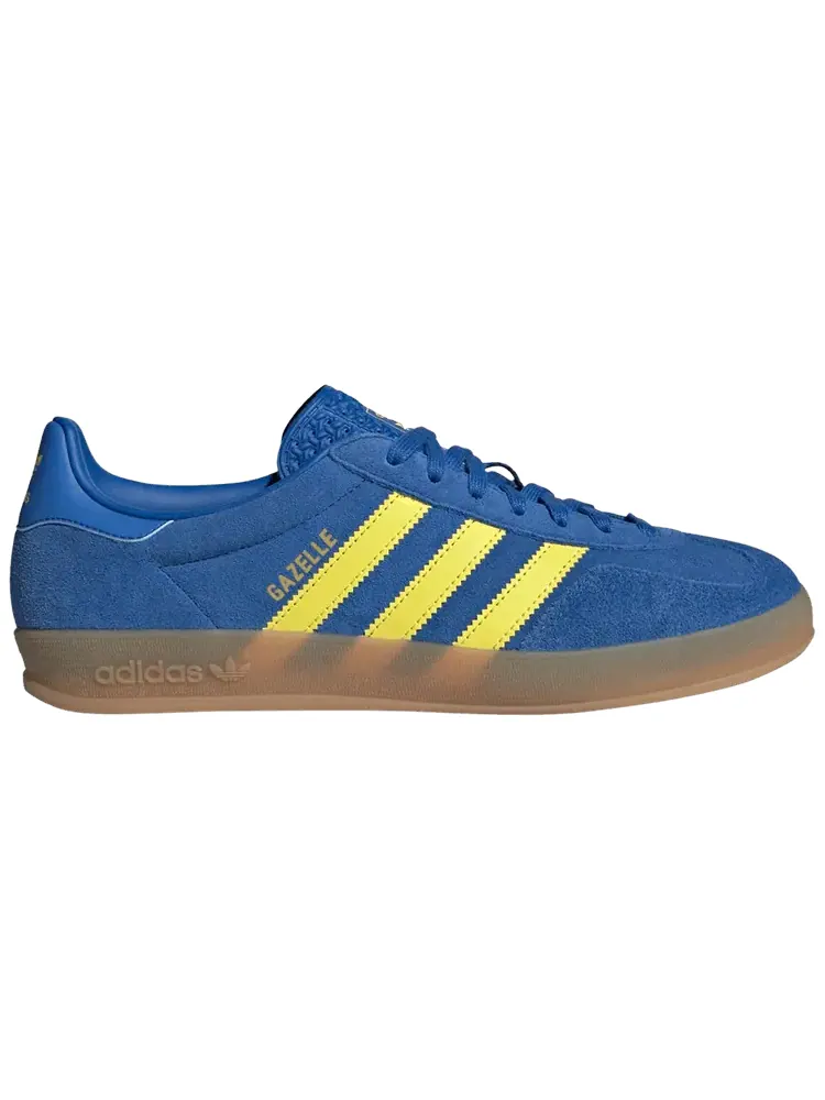 Кроссовки adidas Gazelle Indoor 'Blue Pure Sulfur' — изображение 1 из 1, синий
