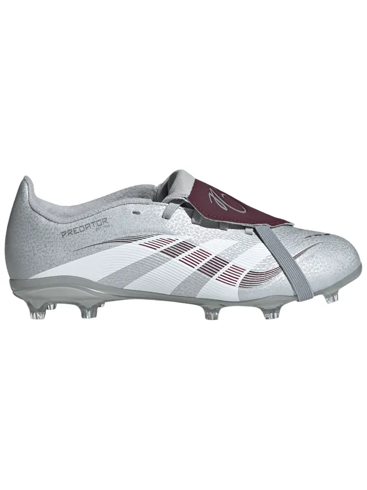 Кроссовки adidas Jude Bellingham x Predator 24 League Foldover Tongue FG MG K 'Chrome Dream' — изображение 1 из 1, серебряный