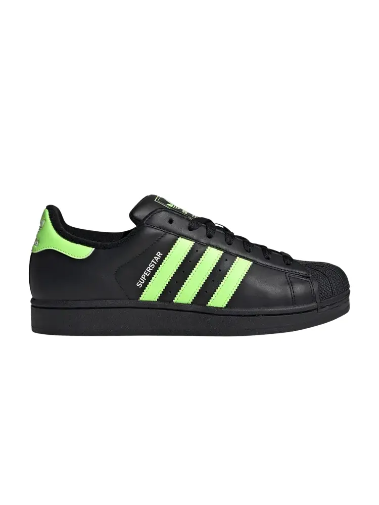 Кроссовки Adidas Superstar 2 — изображение 1 из 1, черный зеленый