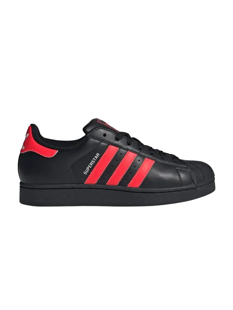 Кроссовки adidas Superstar 2 'Black Lucid Red' — изображение 1 из 1, черный/красный/белый