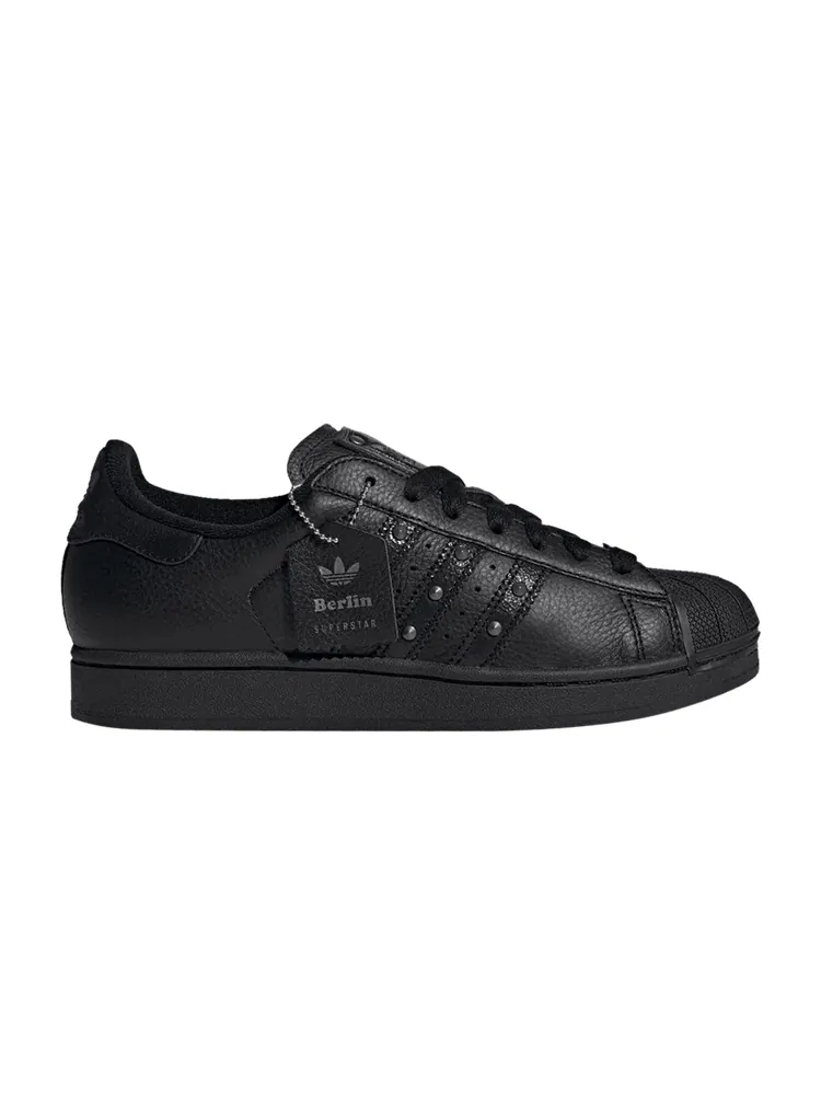 Кроссовки adidas Superstar 'Berlin' — изображение 1 из 1, черный//металлик