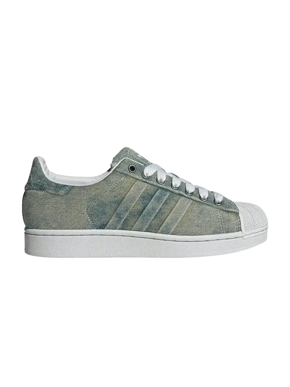 Кроссовки Adidas Superstar 2 PREM — изображение 1 из 1, зеленый//серый