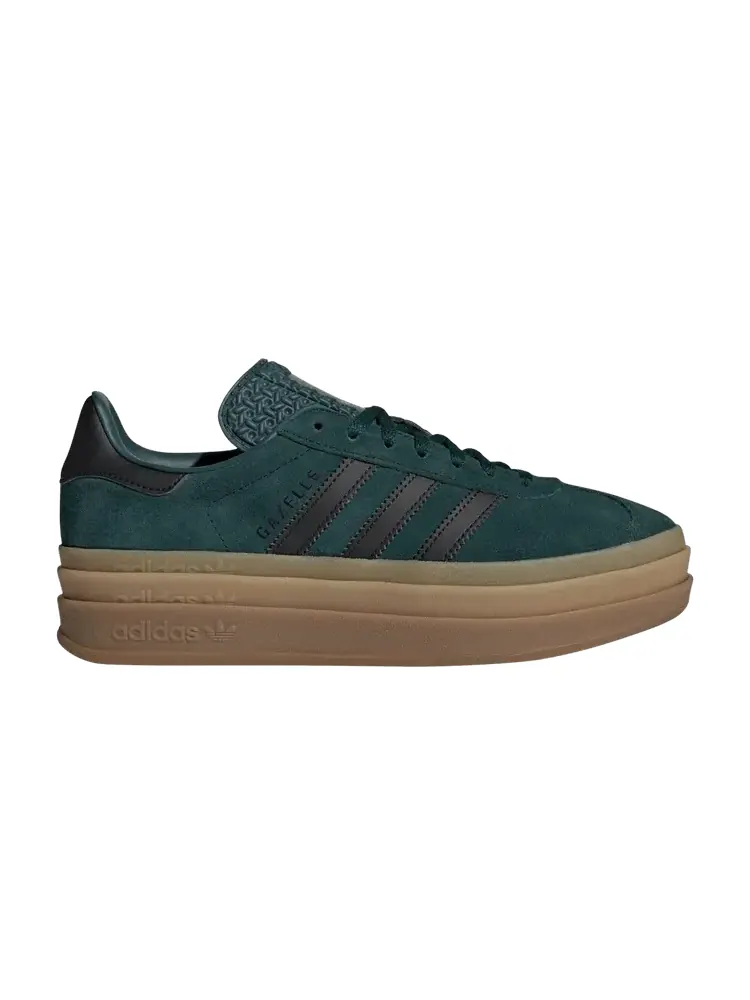 Кроссовки Adidas Wmns Gazelle Bold 'Aurora Ivy Gum' — изображение 1 из 1, зеленый