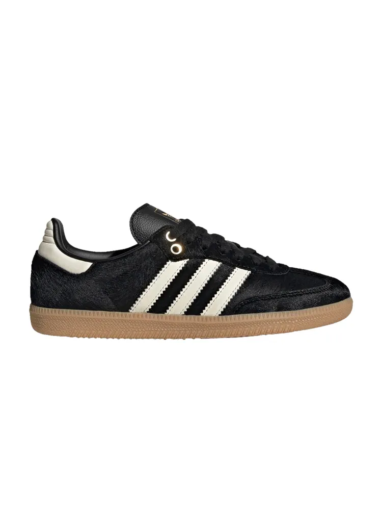 Кроссовки adidas Wmns Samba 'Black Pony Hair' — изображение 1 из 1, черный/белый