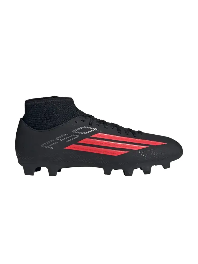 Adidas F50 Club Mid FG MG 'Core Black Lucid Red' — изображение 1 из 1, черный