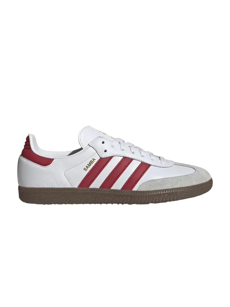 Кроссовки adidas Liverpool FC x Samba 'Home Kit' — изображение 1 из 1, белый/красный