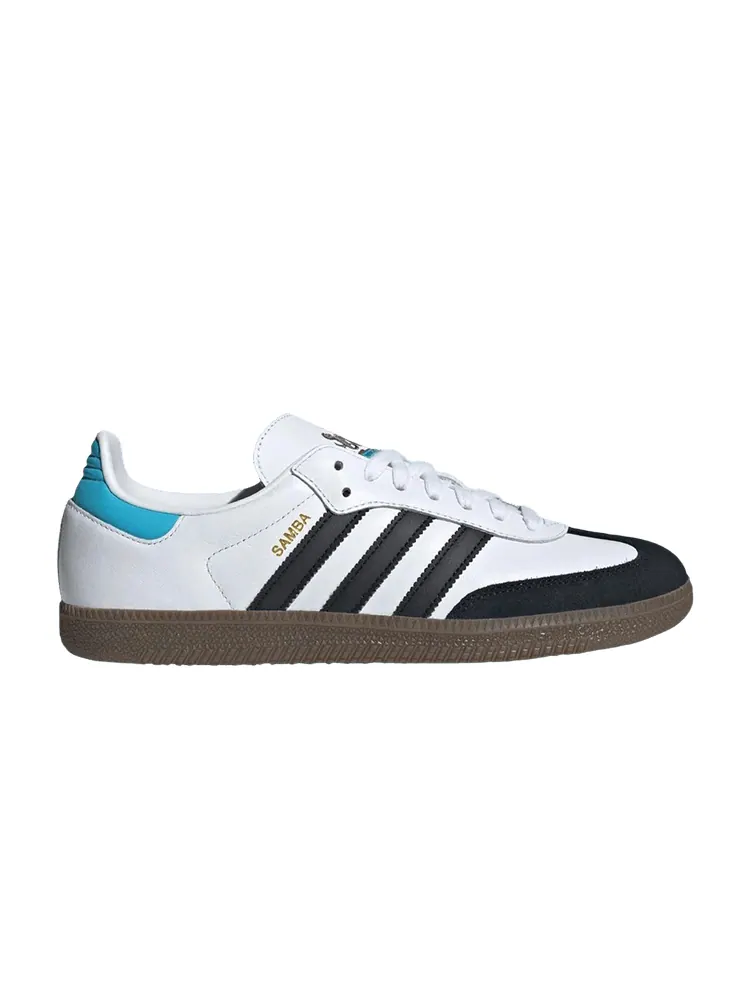 Кроссовки adidas Newcastle United FC x Samba 'Home Kit' — изображение 1 из 1, белый/черный