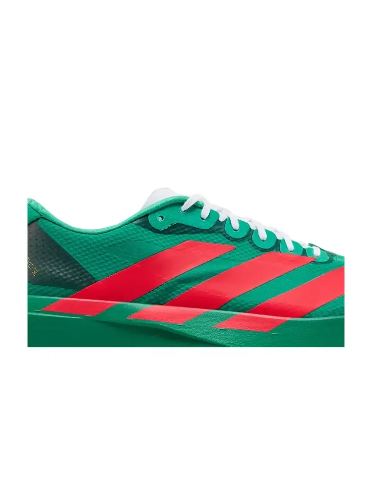 Кроссовки Adidas Adizero Evo SL — изображение 2 из 8, зеленый красный белый