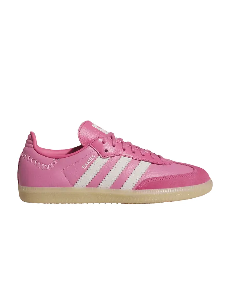Кроссовки adidas Samba J 'Bliss Pink Gum' — изображение 1 из 1, розовый/белый/розовый