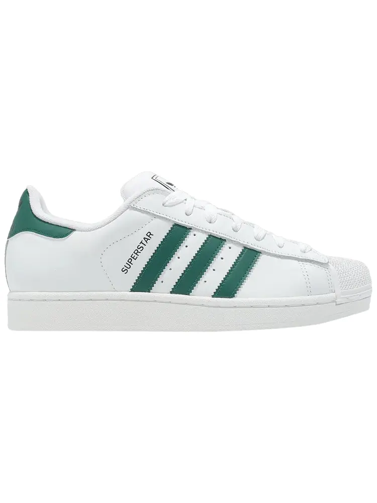 Кроссовки adidas Superstar 2 'White Collegiate Green' — изображение 1 из 1, белый
