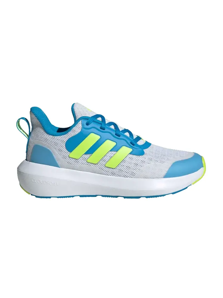 Кроссовки adidas FortaRun 3.0 J 'Solar Blue Lucid Lemon' — изображение 1 из 1, серый//синий