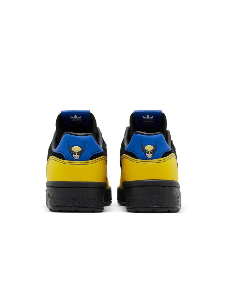 Кроссовки adidas Marvel x Rivalry 86 Low 'Wolverine' — изображение 7 из 9, черный/желтый/синий