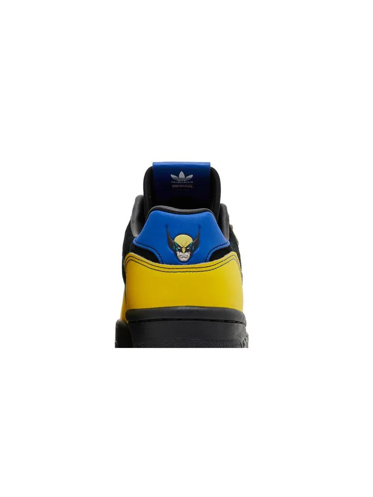 Кроссовки adidas Marvel x Rivalry 86 Low 'Wolverine' — изображение 8 из 9, черный/желтый/синий