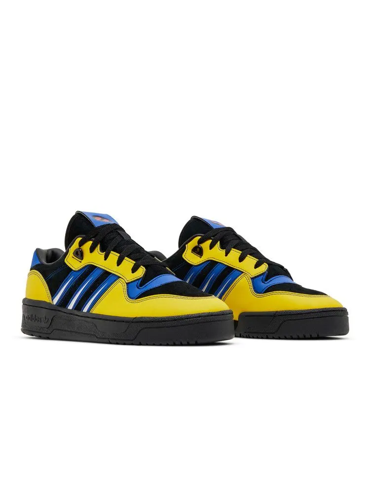Кроссовки adidas Marvel x Rivalry 86 Low 'Wolverine' — изображение 9 из 9, черный/желтый/синий