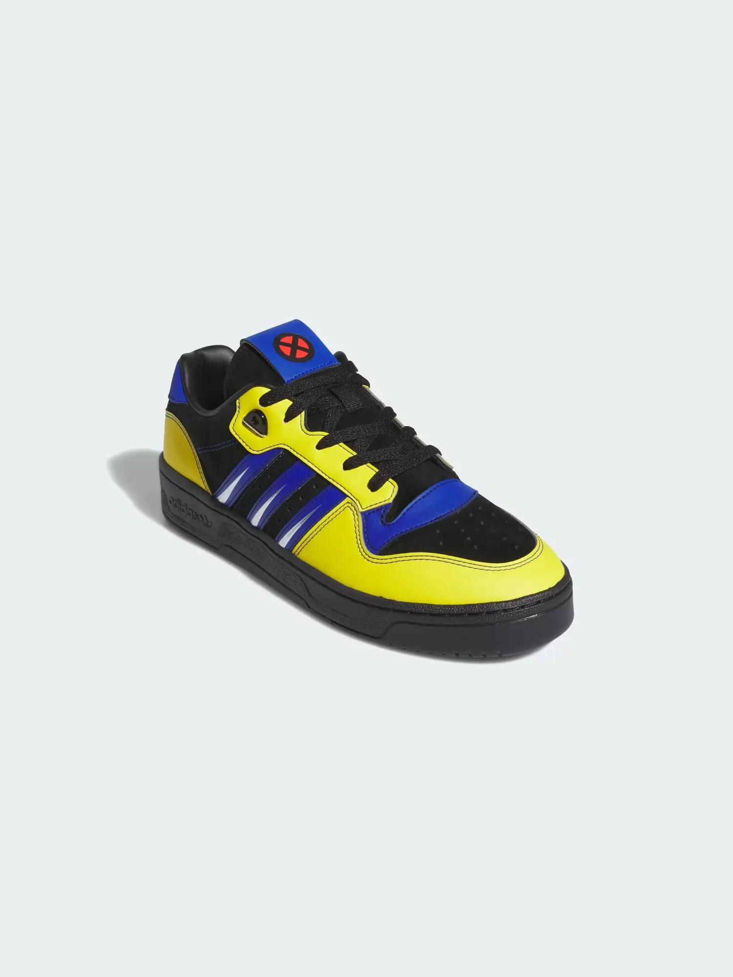 Кроссовки Adidas Rivalry 86 Low x Marvel 'Wolverine' — изображение 4 из 8, черный/желтый