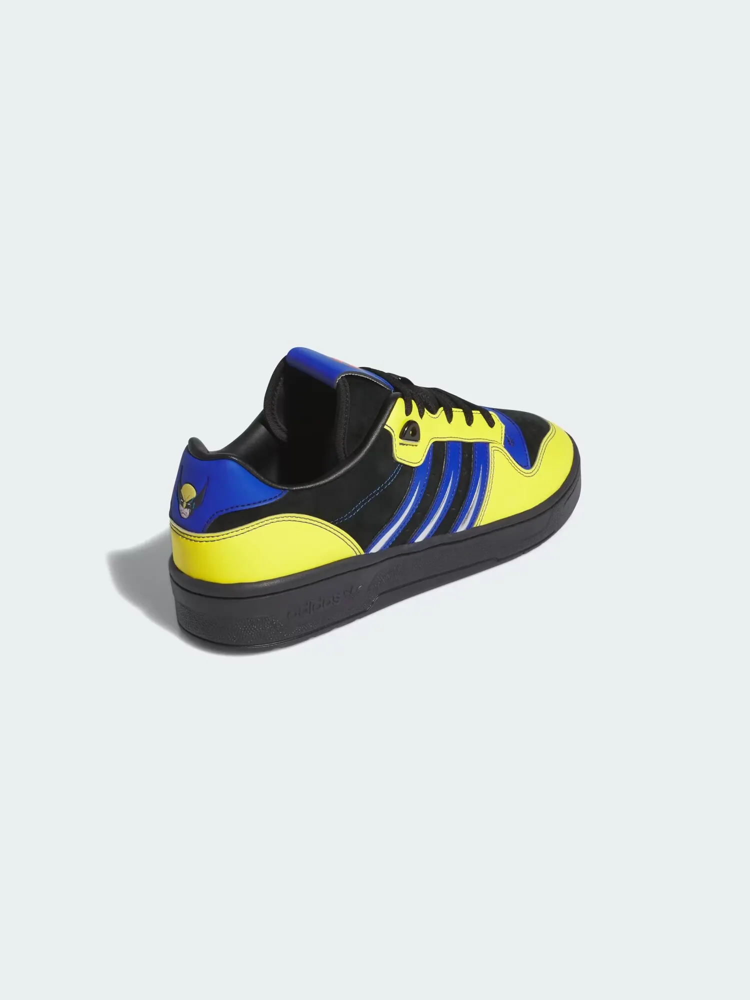 Кроссовки Adidas Rivalry 86 Low x Marvel 'Wolverine' — изображение 5 из 8, черный/желтый
