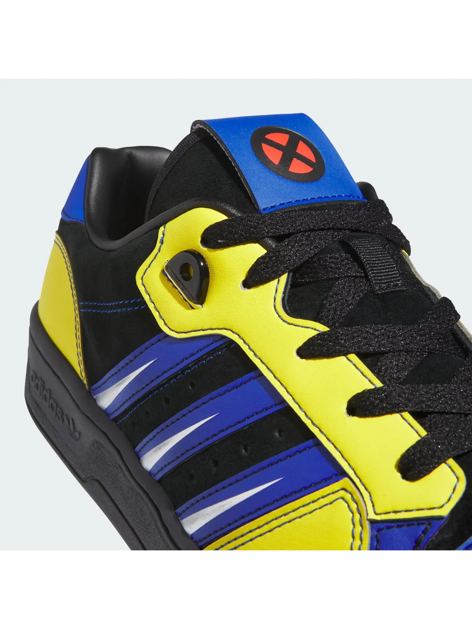 Кроссовки Adidas Rivalry 86 Low x Marvel 'Wolverine' — изображение 7 из 8, черный/желтый