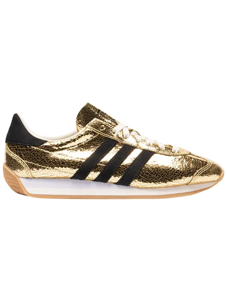 Кроссовки adidas Wmns Country OG 'Gold Metallic Black' — изображение 1 из 1