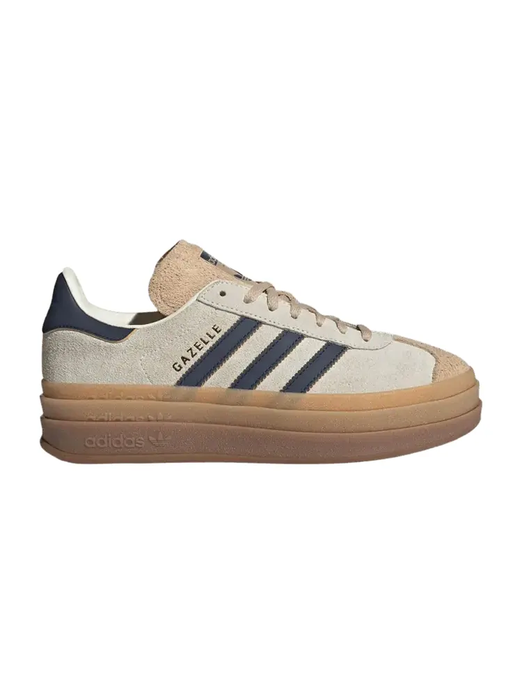 Кроссовки adidas Wmns Gazelle Bold Cream Night Indigo — изображение 1 из 1, кремовый индиго