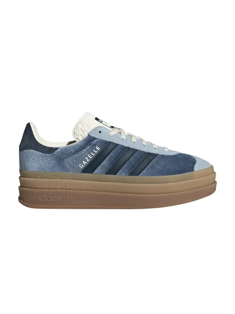 Кроссовки adidas Wmns Gazelle Bold Preloved Ink Velvet — изображение 1 из 1, фиолетовый