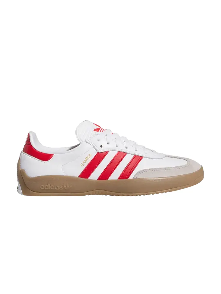 Кроссовки Puig Samba 'White Better Scarlet Gum' — изображение 1 из 1, белый