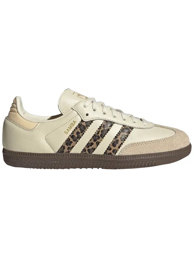 Кроссовки adidas Samba OG J 'Leopard' — изображение 1 из 1, леопардовый