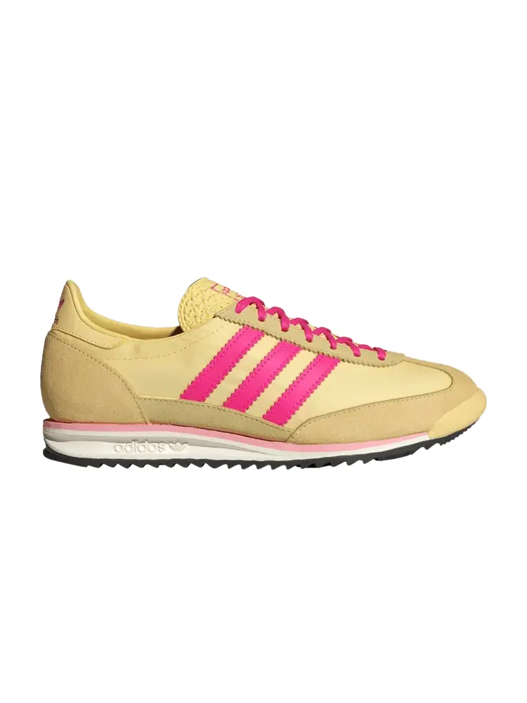 Кроссовки adidas Wmns SL72 OG 'Almost Yellow Shock Pink' — изображение 1 из 1, желтый/черный/розовый