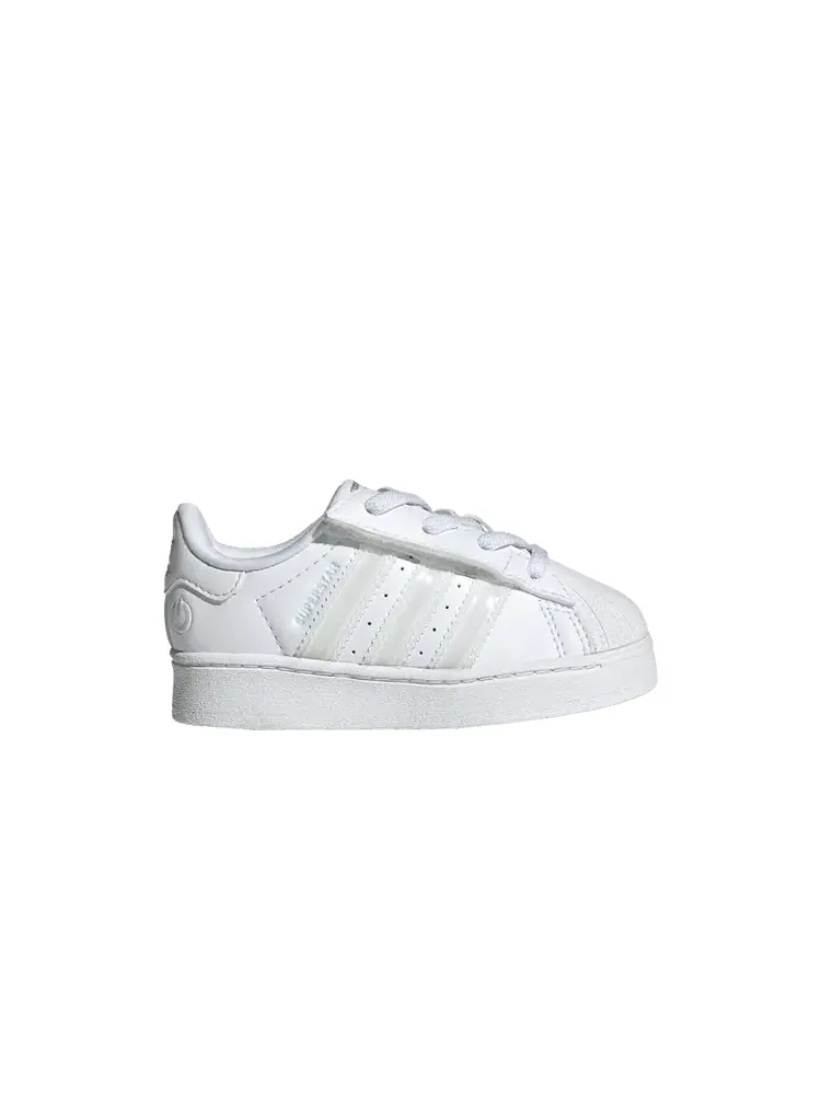 Кроссовки adidas Superstar Comfort Closure EL I 'Led Lights Stripes - Triple White' — изображение 1 из 1, белый/белый/белый