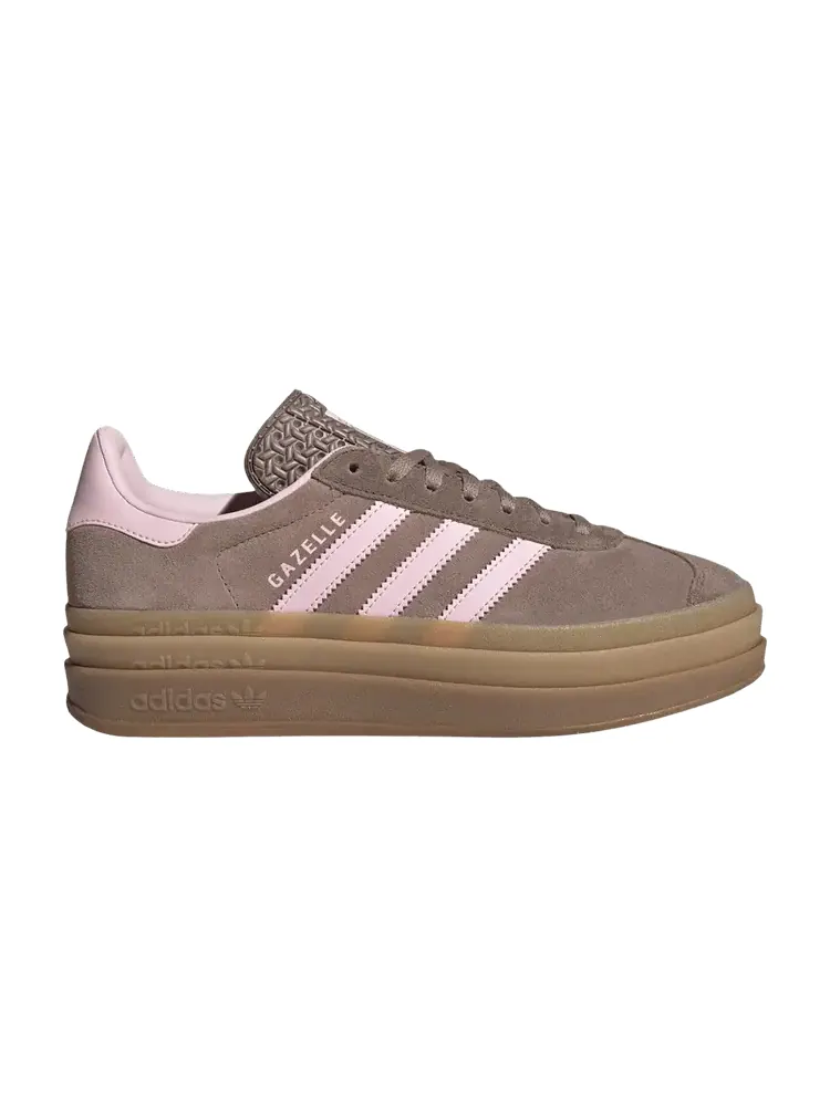 Кроссовки Adidas Wmns Gazelle Bold 'Trace Brown Clear Pink Earth Strata' — изображение 1 из 1, коричневый