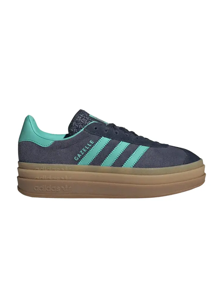 Кроссовки adidas Wmns Gazelle Bold 'Shadow Navy Acid Mint' — изображение 1 из 1, темно-синий