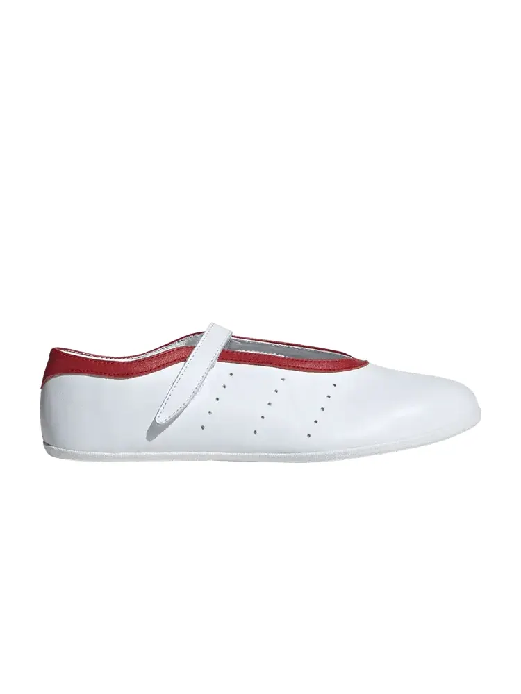 Кроссовки adidas Wmns Stan Smith Lo Pro 'White Red' — изображение 1 из 1, белый/белый/белый