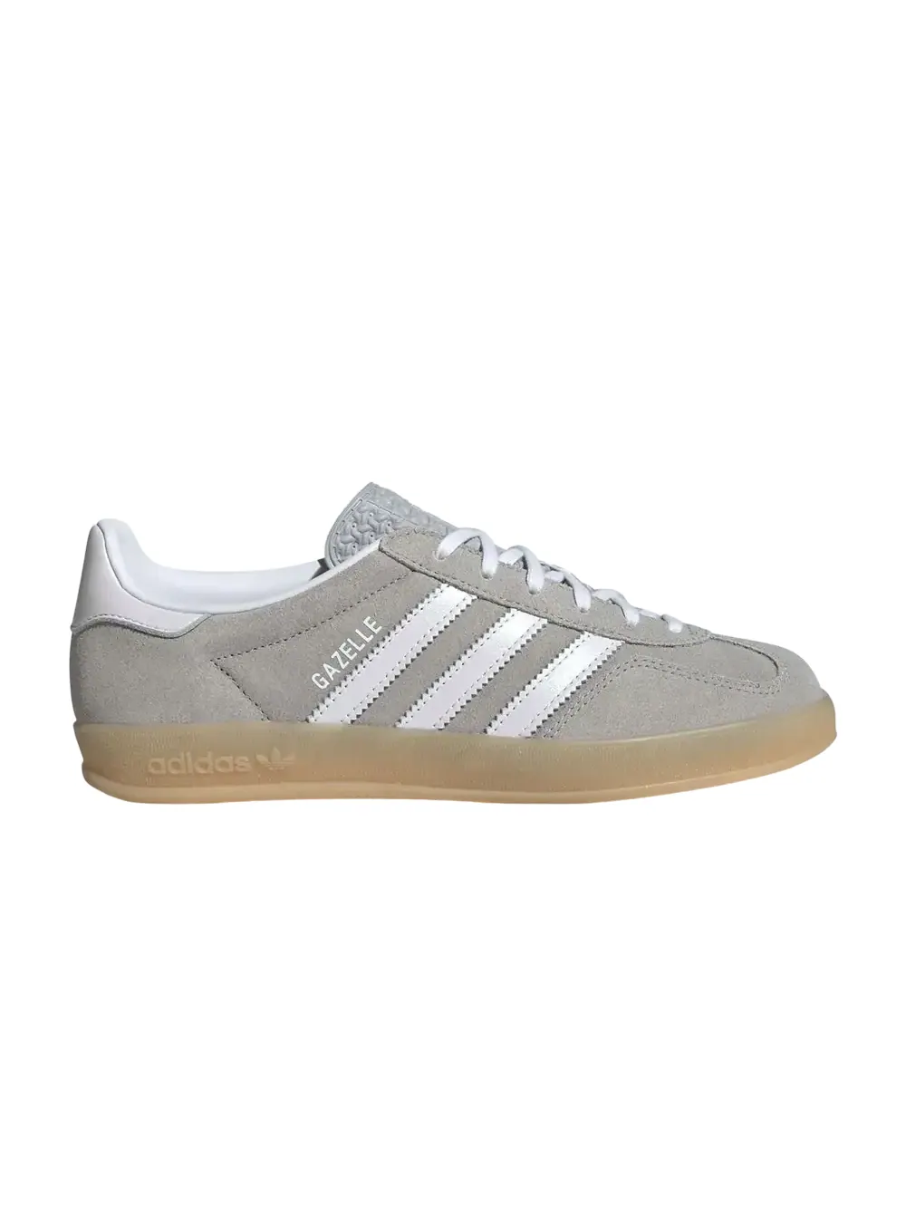 Кроссовки Adidas Wmns Gazelle Indoor — изображение 1 из 1, серый/белый