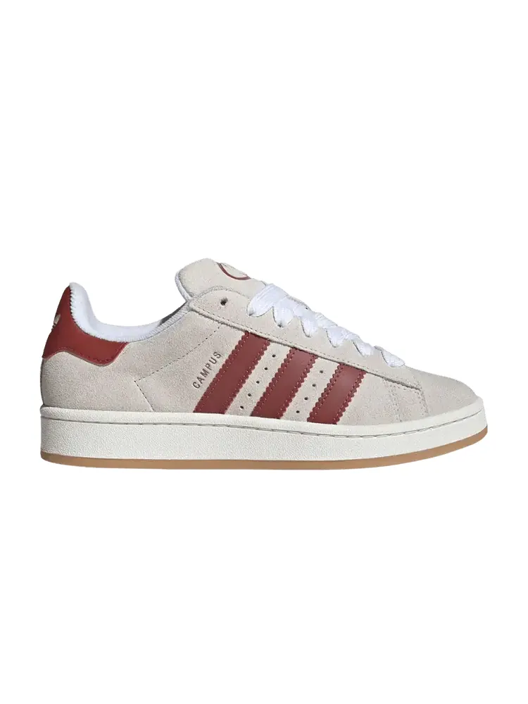 Кроссовки adidas Wmns Campus 00s Crystal White Preloved Ruby — изображение 1 из 1, белый