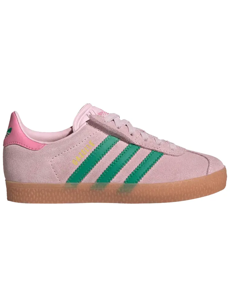 Кроссовки adidas Gazelle Comfort Closure El C 'Clear Pink Court Green' — изображение 1 из 1