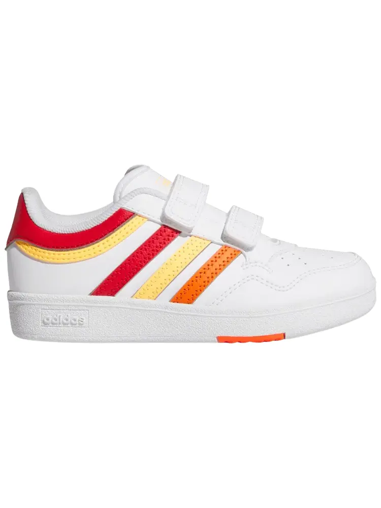Кроссовки adidas Hoops 4.0 C 'White Scarlet Flash Orange' — изображение 1 из 1, белый