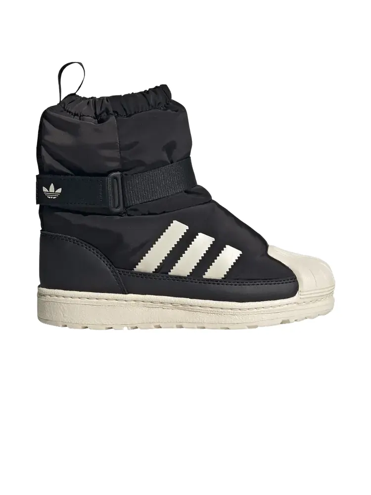 Кроссовки Adidas Superstar 360 Boot C 'Core Black White' — изображение 1 из 1, черный