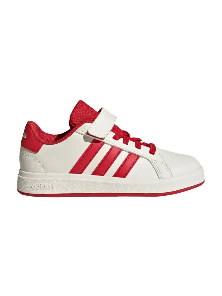 Кроссовки adidas Grand Court 2.0 C 'Off White Collegiate Red' — изображение 1 из 1, белый