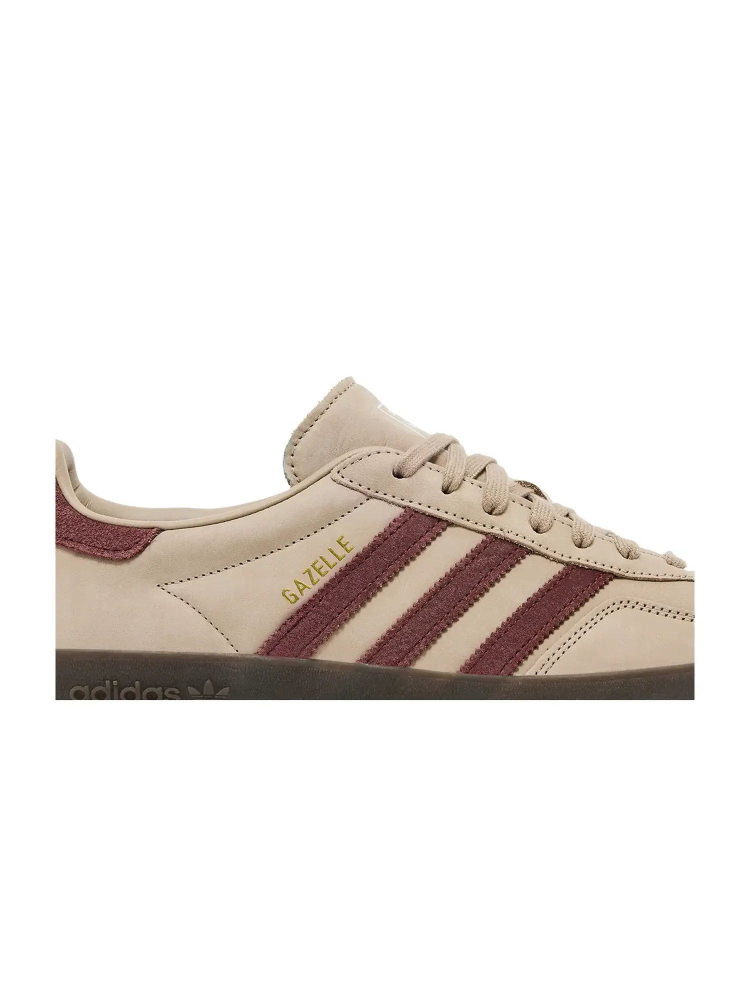 Кроссовки Adidas Originals Gazelle Indoor — изображение 2 из 8, хаки/коричневый/белый