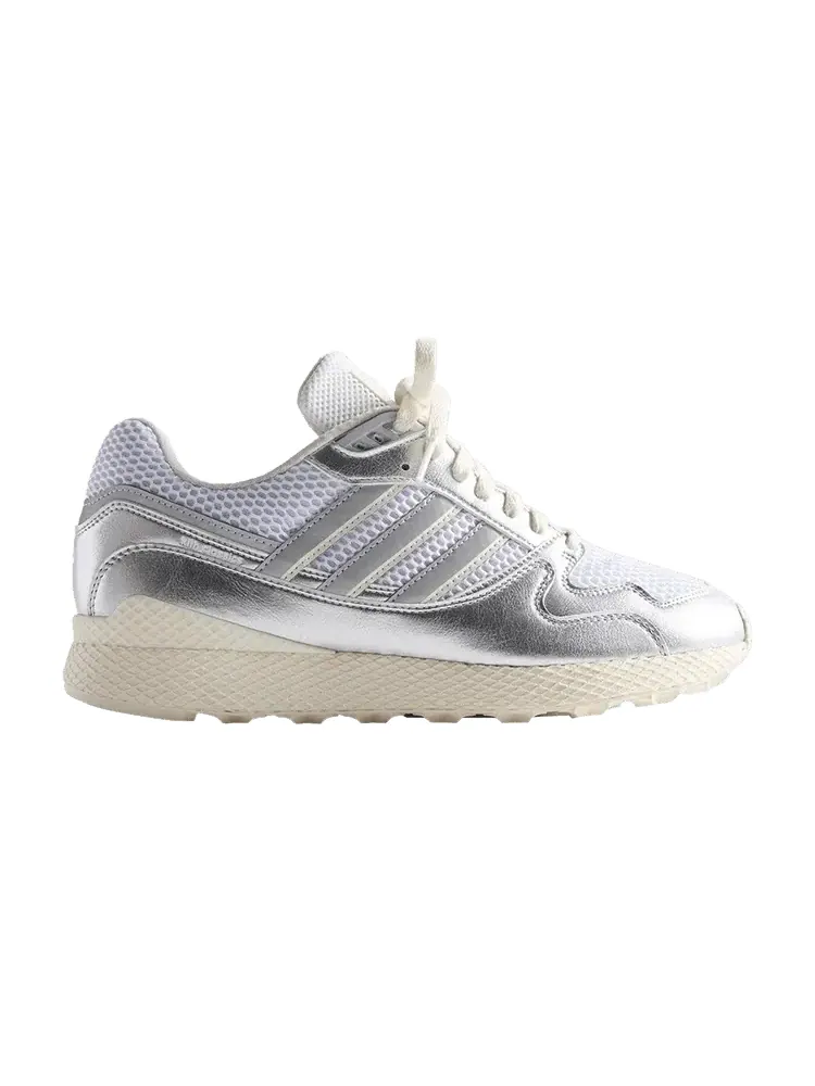 Кроссовки Adidas Kith x Oregon Ultra Tech, Running Through the Decades Pack — изображение 1 из 1, серебряный