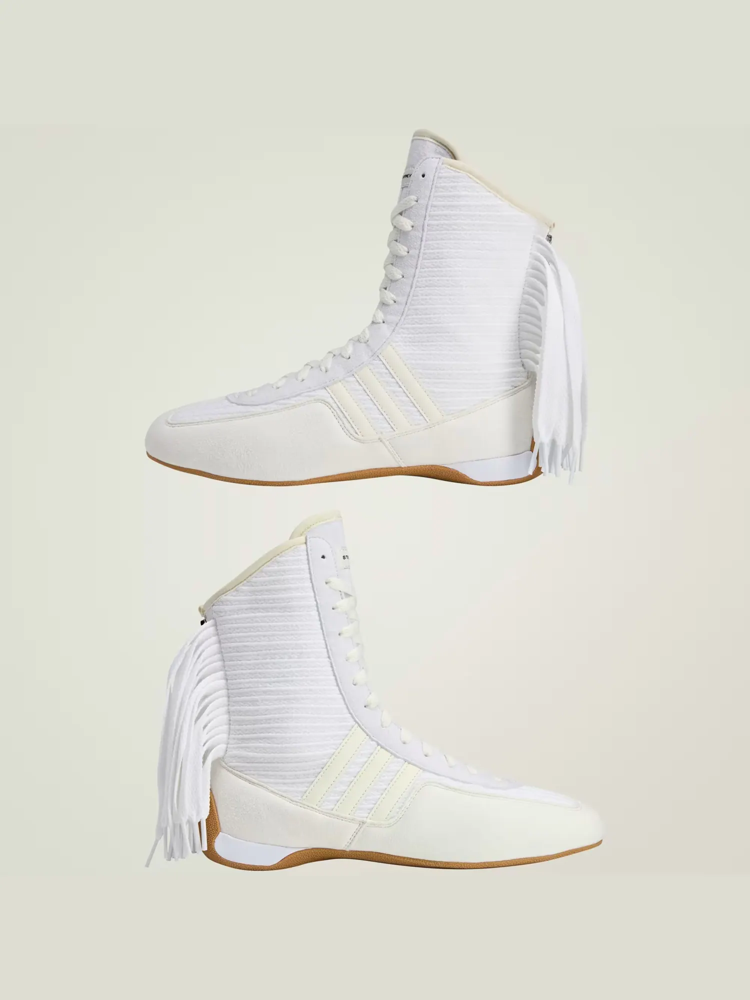 Высокие Кроссовки Adidas by Stella McCartney Rasant V3 — изображение 7 из 8, белый