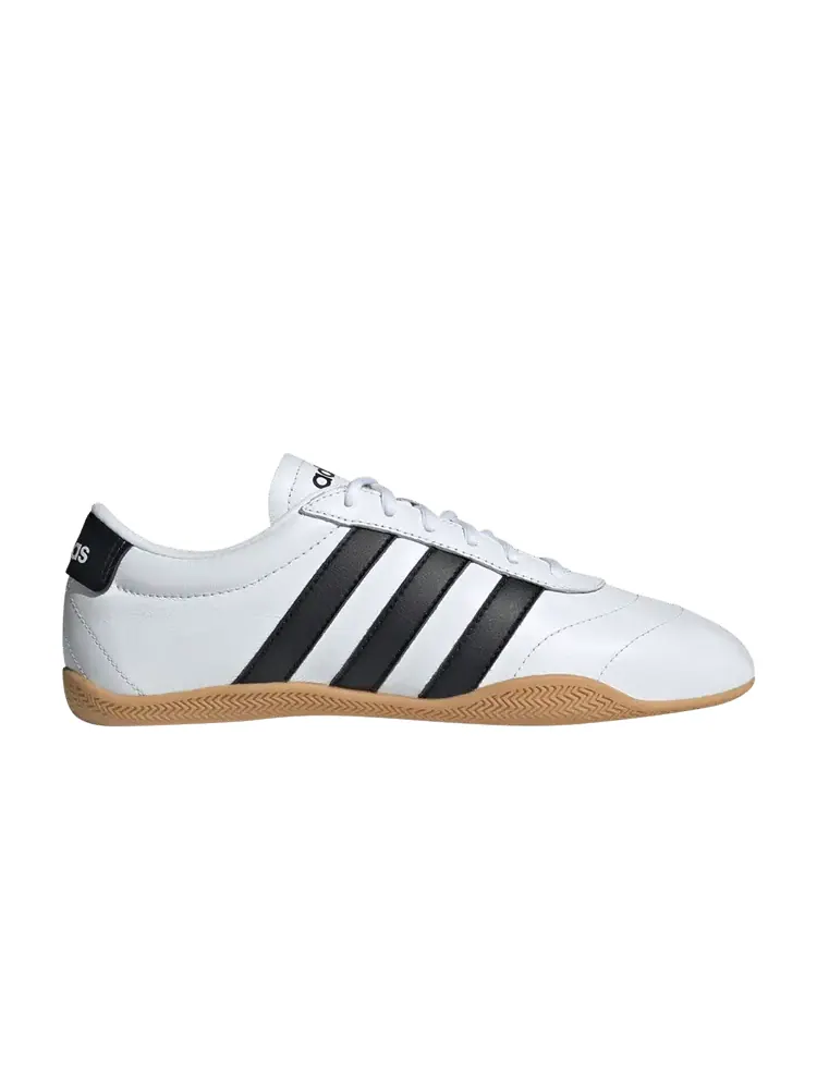 Кроссовки adidas Wmns Grand Court Lo 'White Black Gum' — изображение 1 из 1, белый/черный