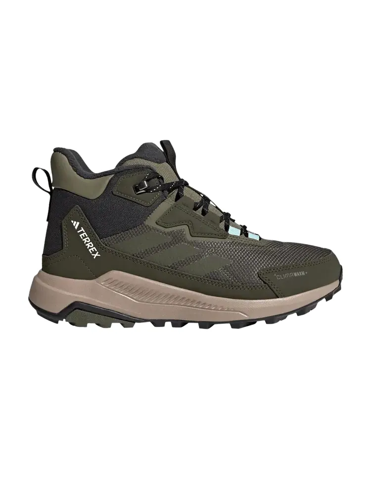Кроссовки adidas Wmns Terrex Anylander Climawarm+ 'Olive Strata' — изображение 1 из 1, оливковый//голубой