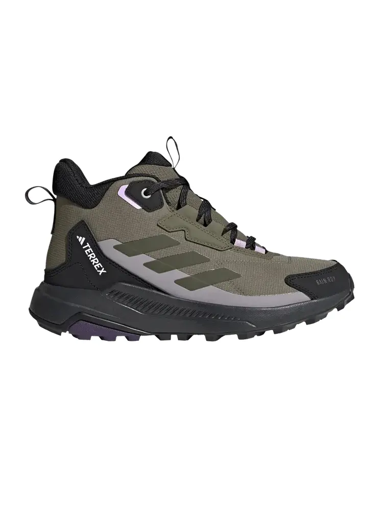 Кроссовки adidas Wmns Terrex Anylander Mid Rain.RDY 'Olive Strata' — изображение 1 из 1, оливковый//черный