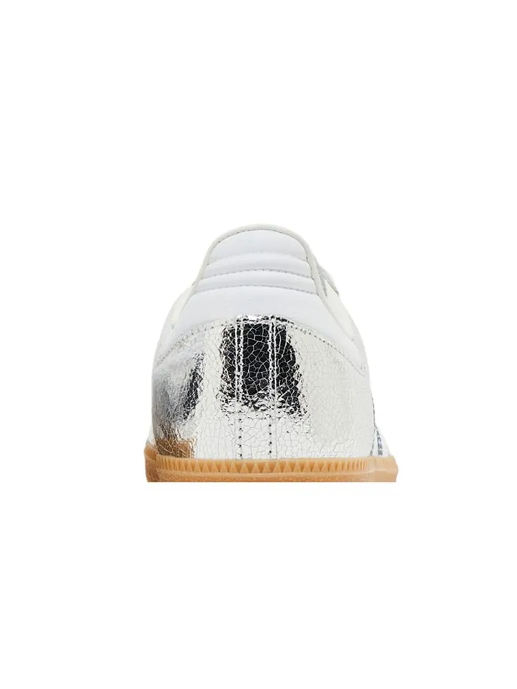 Кроссовки Wmns Samba OG 'Silver Metallic Cracked Leather' — изображение 7 из 8, серебристый металлик