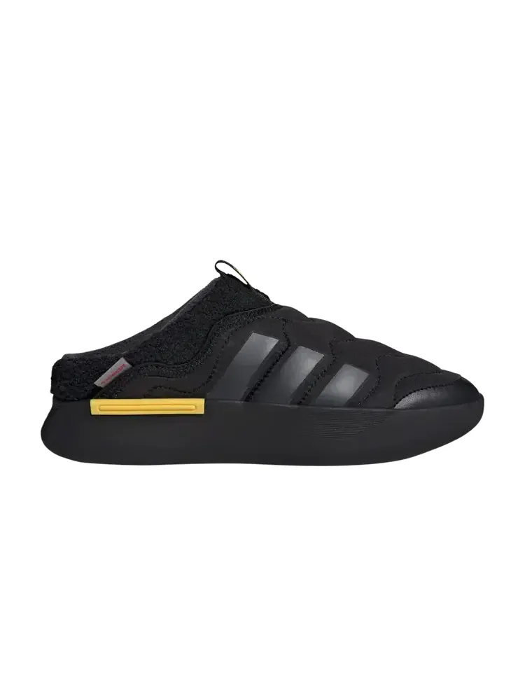 Кроссовки Adidas Adipuff Mule — изображение 1 из 1, черный желтый