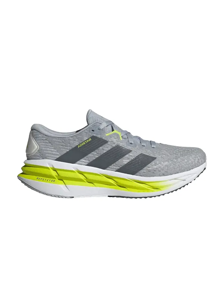 Кроссовки adidas Adistar 4 'Halo Silver Solar Slime' — изображение 1 из 1, серебристый